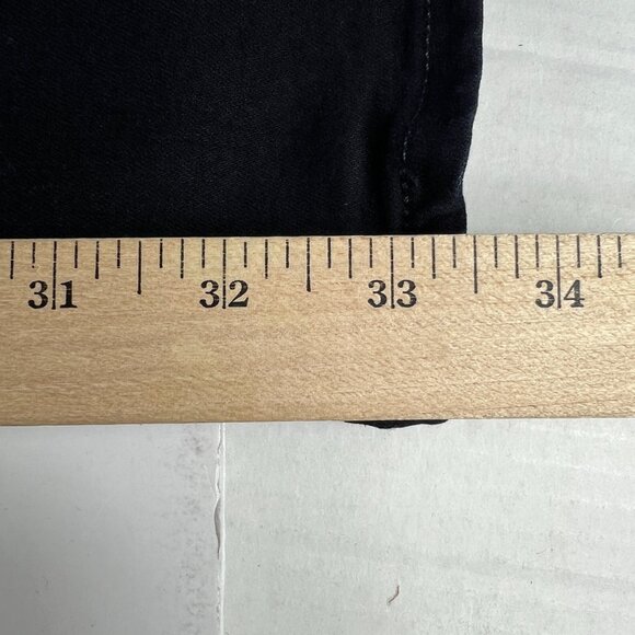 Adriano Goldschmid Jean Womens 30x33* Angel Boot Cut Low Rise Blue Denim Tag 29R - Picture 12 of 16